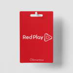 Gift card REDPLAY para recarga do aplicativo REDPLAY, oferecido pela Smartbox